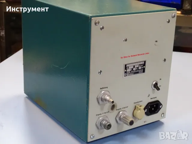 Уред за активен контрол VEB Massi AEROPAN B-IV dual air gauge 3-5kp/cm2, снимка 5 - Резервни части за машини - 47190646