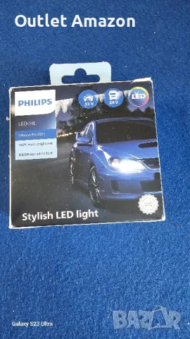 LED крушки Philips 12V LED-HL Ultinon Pro3021, снимка 5 - Аксесоари и консумативи - 47711833