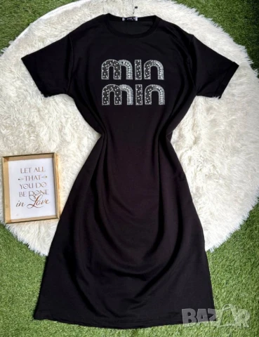 памучна рокля miu miu , снимка 4 - Рокли - 50452994