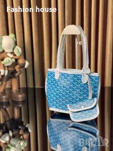 Goyard mini дамска чанта, снимка 4 - Чанти - 47371362