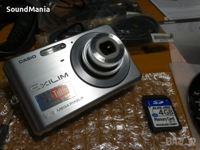 CASIO EX-Z15 ..., снимка 3 - Фотоапарати - 53210922