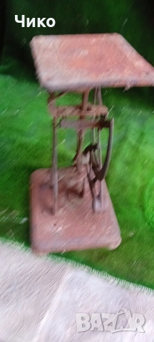 Старо оригинално пощенско кантарче , снимка 4 - Антикварни и старинни предмети - 54113433