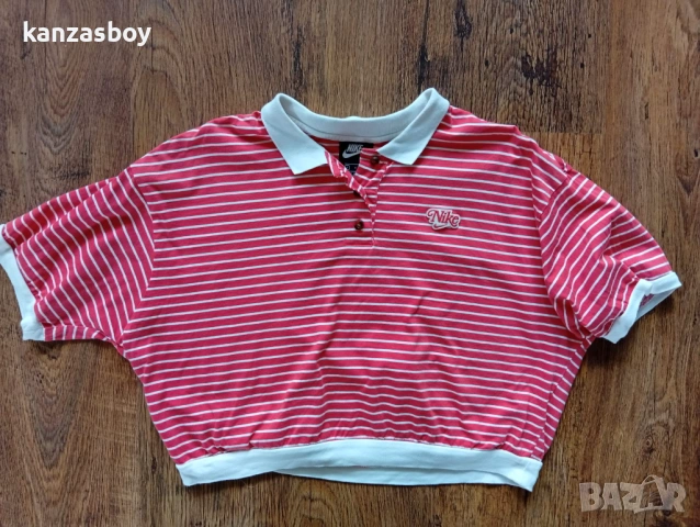 Nike Sportswear Polo t-shirt - дамска тениска р-р L, снимка 4 - Тениски - 53620922