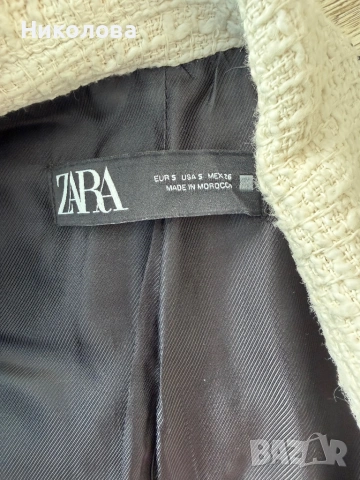 Дамско сако Zara, снимка 4 - Сака - 54227732