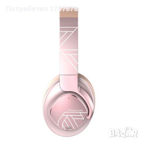 Безжични Слушалки PowerLocus, Bluetooth, Active Noise Cancelling Слушалки, 70 Часа Батерия, Voice As, снимка 2 - Bluetooth слушалки - 45618421