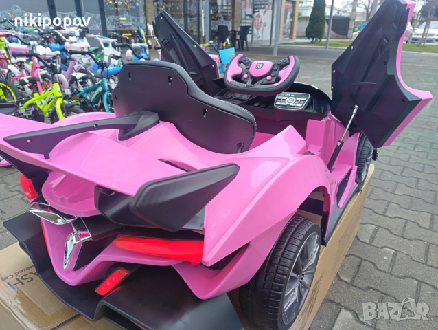 DC Акумулаторна кола 4x4 FLASH розов, снимка 10 - Други - 53849282