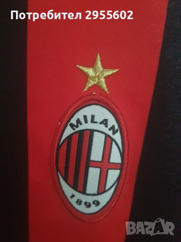 AC Milan футболна тениска L, снимка 2 - Футбол - 46140661