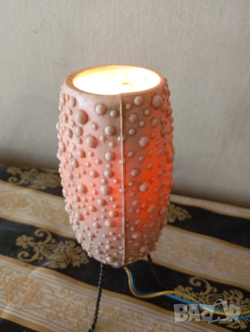 Винтидж настолна лампа , снимка 3 - Настолни лампи - 54202013