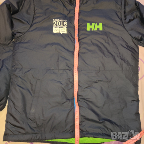 Олимпийско двулицево яке HH Helly Hansen- water proof размер XL , снимка 11 - Якета - 44941047