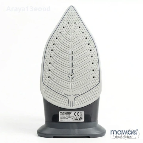 Парна ютия mawaa® SteamPro – 2400W, 350 мл резервоар, керамична плоча, Anti-Calc, снимка 7 - Ютии - 53762458