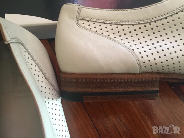 MORESCHI мъжки обувки ръчна изработка made in Italy Uk10/45, снимка 6 - Официални обувки - 53885012