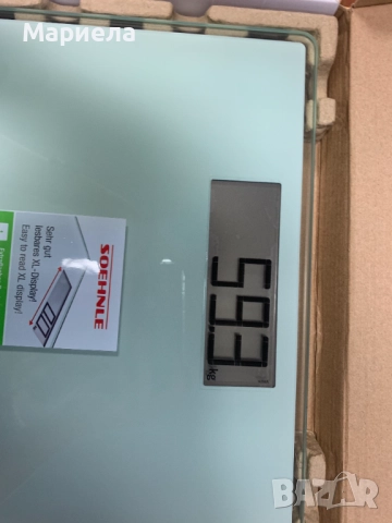 Кантар за телесно тегло до 180 кг. / Soehnle Style Comfort 100, снимка 3 - Други - 52154854