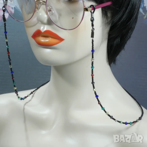 ⚜️ Аксесоар за очила с камъни, кристали, мъниста, снимка 5 - Други - 50835588