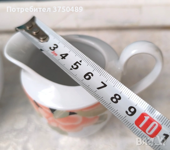 Захарница и каничка за мляко KAHLA-Германия, снимка 6 - Сервизи - 53669373