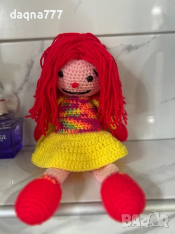 Плетена кукла Германия, снимка 12 - Кукли - 52256444