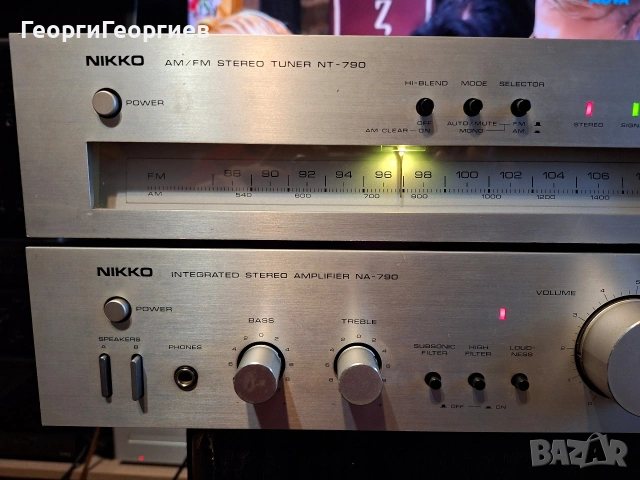 NIKKO NA-790, снимка 2 - Ресийвъри, усилватели, смесителни пултове - 53294860