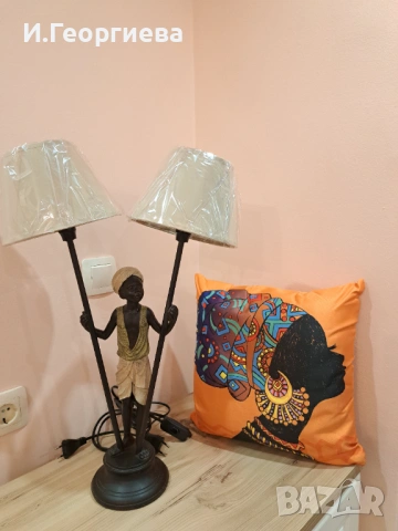 Нощна Лампа Негърче, снимка 3 - Настолни лампи - 53929832