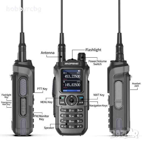 Професионална радиостанция Baofeng UV-21 Pro V2, 999 канала, мощност 8W, снимка 3 - Друга електроника - 50963042