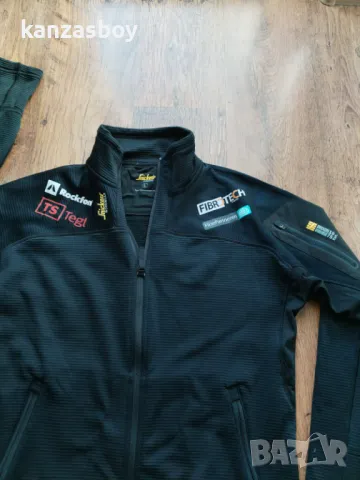 Snickers 9438 Body Mapping Micro Fleece - мъжко работно горнище Л, снимка 2 - Спортни дрехи, екипи - 49944707