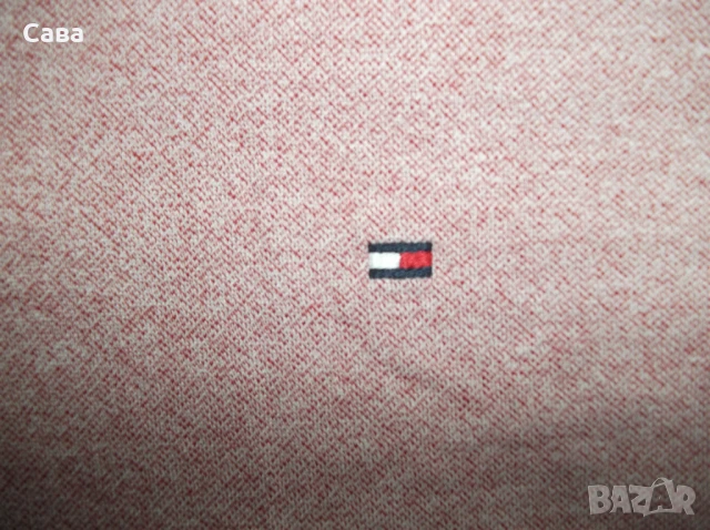 Тениски TOMMY HILFIGER  мъжки,С-М-Л /черна,червен и син меланж/, снимка 4 - Тениски - 51067892