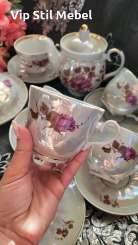 Руски сервиз за чай , снимка 6 - Сервизи - 53731273