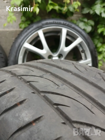 Алуминиеви джанти Mazda 17” 5x114.3 ET55 с гуми Hankook Ventus V12 Evo, снимка 10 - Гуми и джанти - 52014550