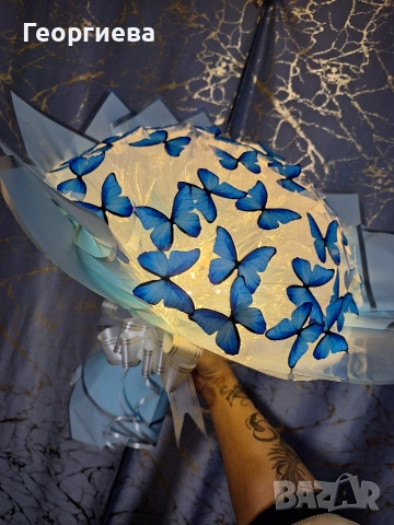 🎁 Stich/Светещи букети – създадени да носят радост и усмивки! 🎂🌈, снимка 6 - Подаръци за рожден ден - 53070878