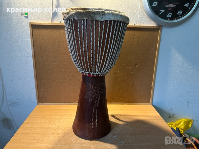 африкански барабан тип "Джембе", снимка 6 - Ударни инструменти - 53436502
