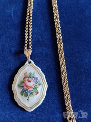 старинен порцеланов медальон rosenthal, снимка 1 - Антикварни и старинни предмети - 44979017