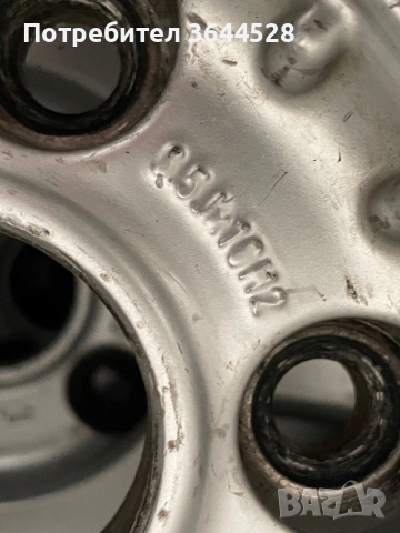 Изчистени 16' алуминиеви джанти за голф, снимка 4 - Гуми и джанти - 54013802