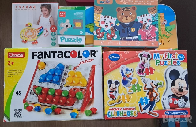 Детски пъзели и образователни игри