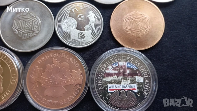 Лот 18 броя плакети-медали Германия , снимка 10 - Нумизматика и бонистика - 50443139