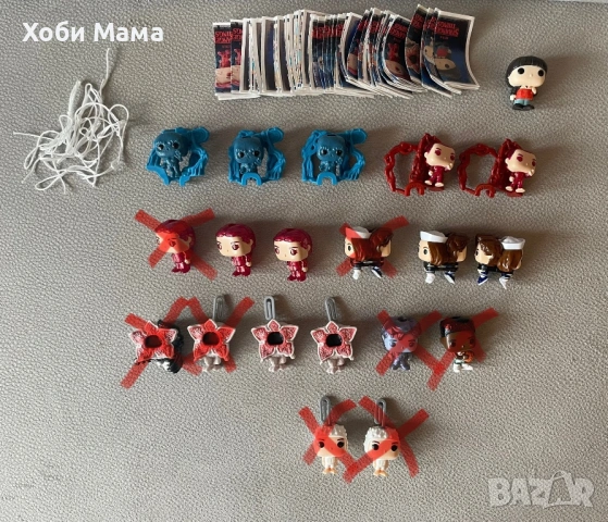 Kinder Joy Stranger Things играчки от шоколадови яйца 2025
