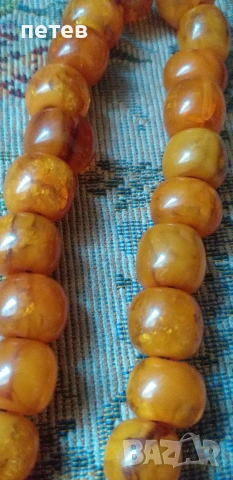 кехлибар. кехлибарена броеница. броеница., снимка 5 - Антикварни и старинни предмети - 53657140