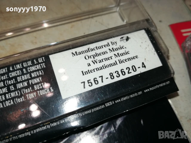 SEAN PAUL-ORIGINAL TAPE 2007252006, снимка 15 - Аудио касети - 51084625