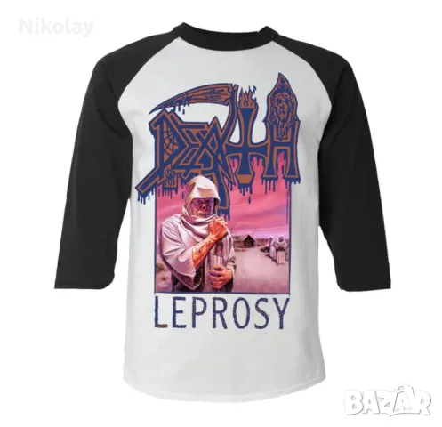 DEATH блуза 2XL official merchandise vintage 1988 Leprosy, снимка 2 - Тениски - 48530907