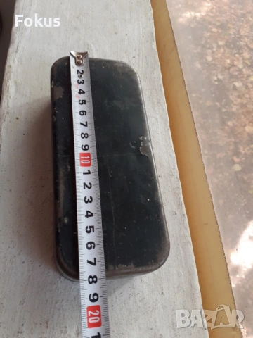 Стара метална кутия, снимка 6 - Антикварни и старинни предмети - 53363753