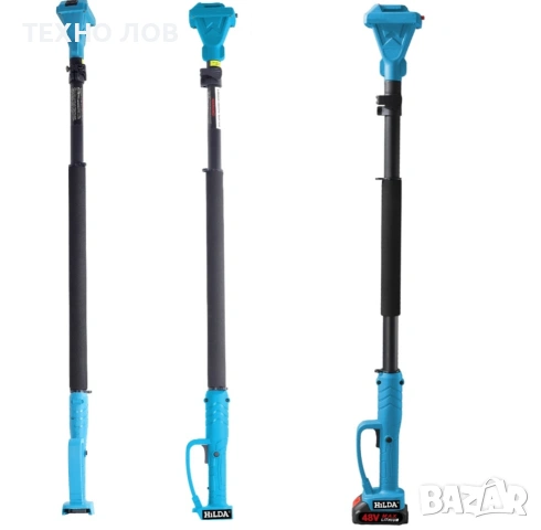 Телескопичен прът за лозарска ножица,верижен трион , снимка 2 - Градинска техника - 53560013