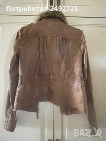 Яке естествена кожа, снимка 2 - Якета - 42625643