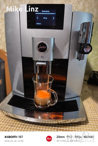 jura impressa E8 , снимка 8 - Кафемашини - 53986147