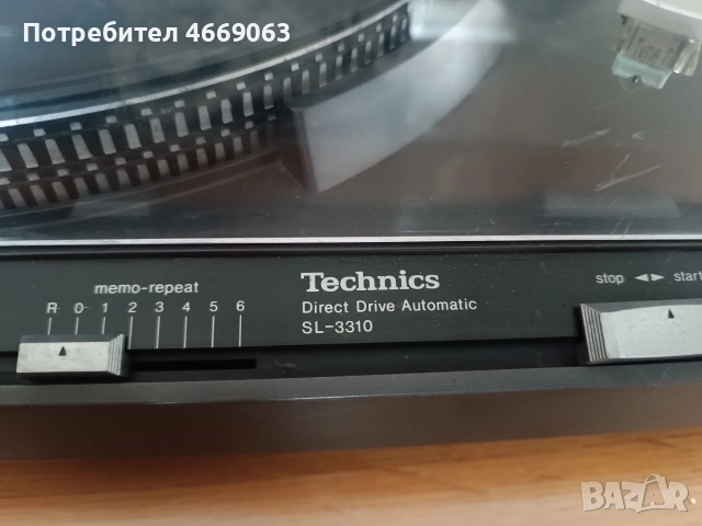 Грамофон Technics SL3310, снимка 4 - Аудиосистеми - 54068776