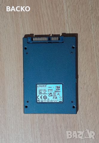 Хард диск Kingston 960Gb SSD, снимка 2 - Твърди дискове - 45386862