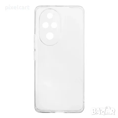 Силиконов калъф Techsuit Silicone за Huawei Honor 200 Pro, Прозрачен, снимка 2 - Калъфи, кейсове - 47966290