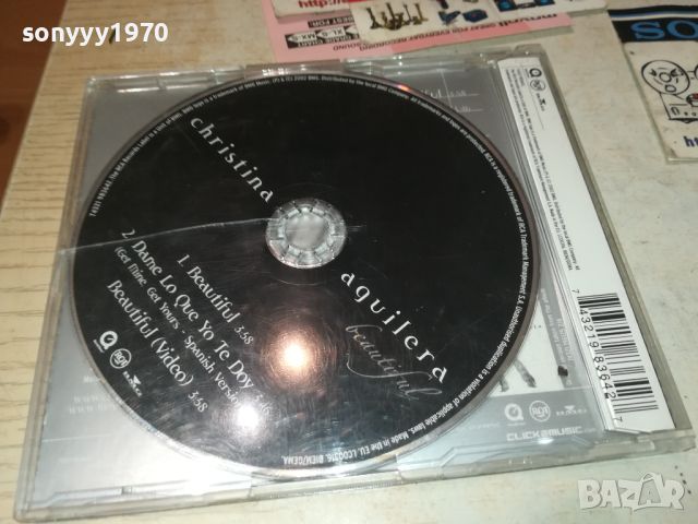 CHRISTINA AGUILERA CD-ВНОС GERMANY 0807241142, снимка 6 - CD дискове - 46508961