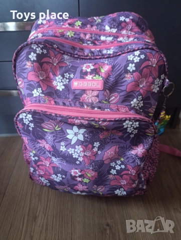 Габол голяма раница за училище на колелца Gabol, снимка 7 - Ученически пособия, канцеларски материали - 51686906