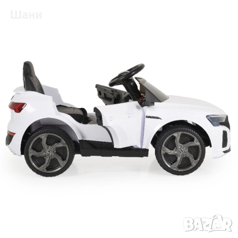 Акумулаторен джип Audi SQ8 e-tron бял , снимка 3 - Детски велосипеди, триколки и коли - 51613602