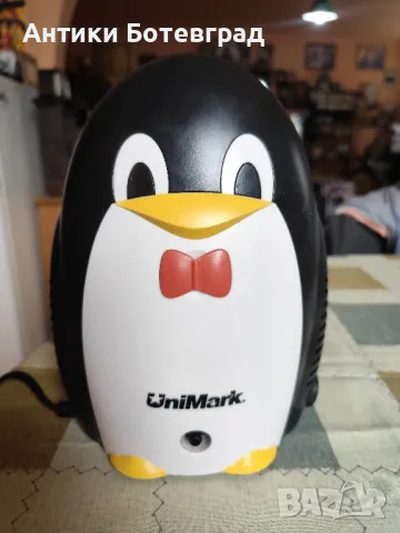 ИНХАЛАТОР КОМПРЕСОРЕН УНИМАРК ПИНГВИН CN 02 WF / UNIMARK COMPRESSOR NEBULIZER, снимка 1