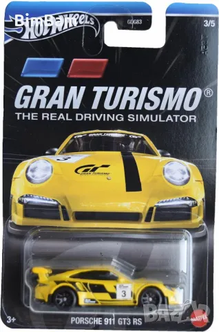 Оригинална количка Hot Wheels Gran Turismo Porsche 911 GT3 RS, снимка 1 - Коли, камиони, мотори, писти - 46954588