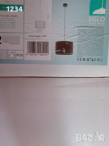 Eglo   нова лампа, снимка 4 - Лампи за таван - 53914318