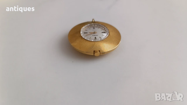 Позлатен дамски часовник - колие - CHAIKA - 17 jewels - №2, снимка 4 - Антикварни и старинни предмети - 53731382